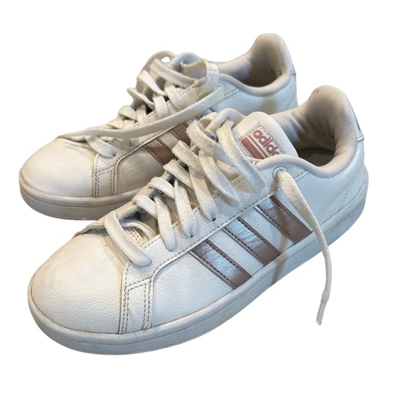 adidas Shoes Adidas White And Rose Gold Cloud Form Ortholite